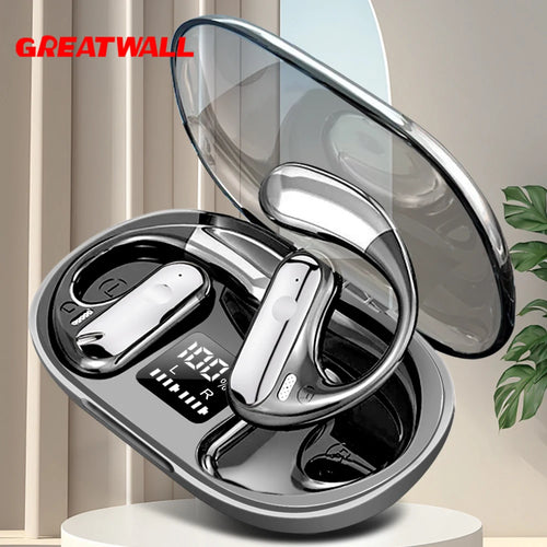 TWS Wireless Ear Hook Earbuds - Bluetooth 5.3, HiFi Stereo, Sport Gaming