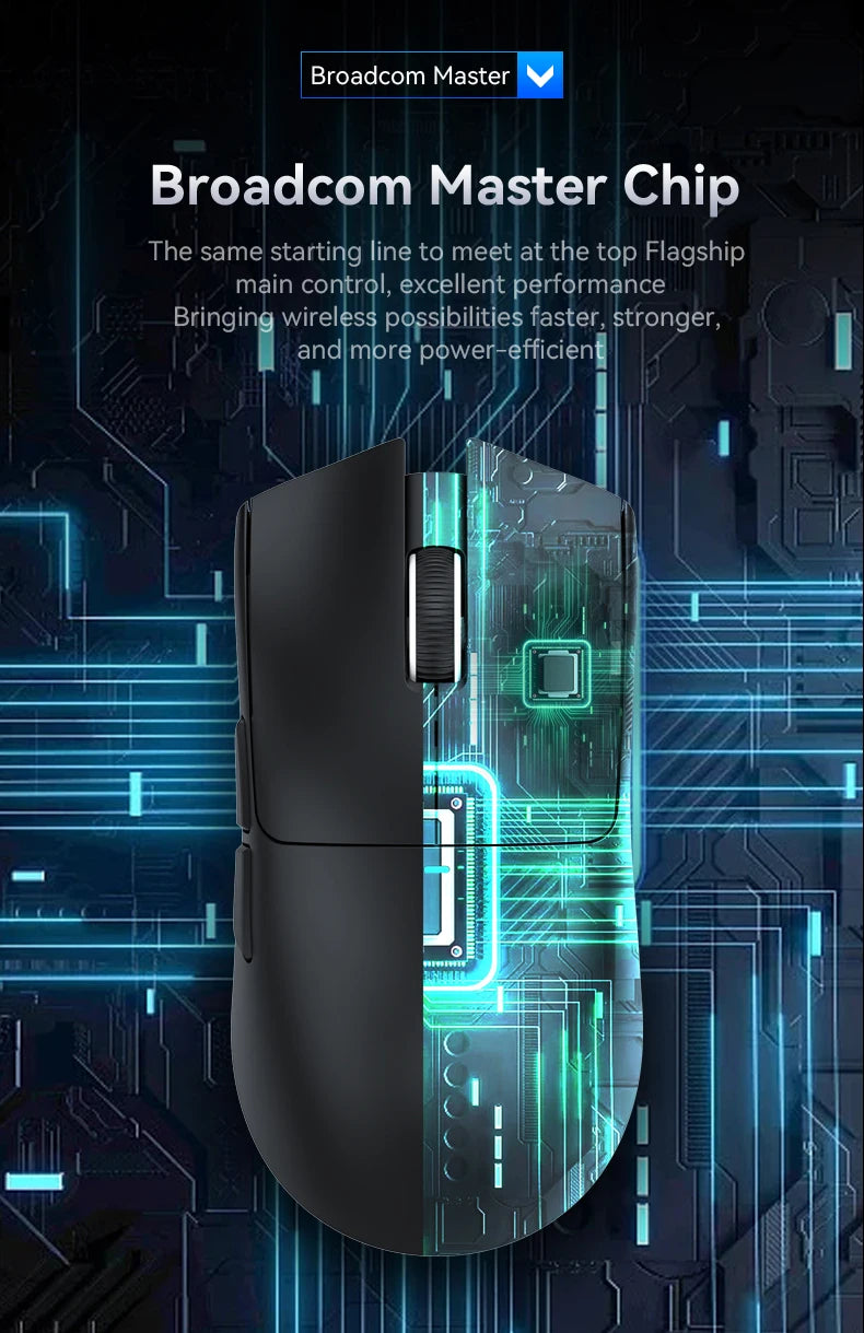 Attack Shark X11 Wireless Gaming Mouse - 22000 DPI, RGB, PAW3311 Sensor, Lightweight