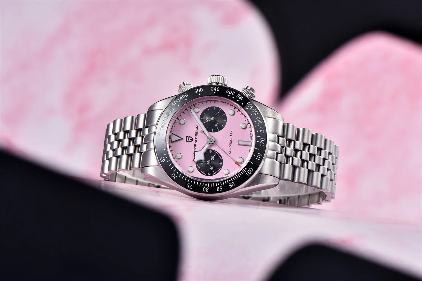 PAGANI DESIGN PD-1813 Chronograph Watch - Sapphire, 100M Waterproof, Luxury Sport