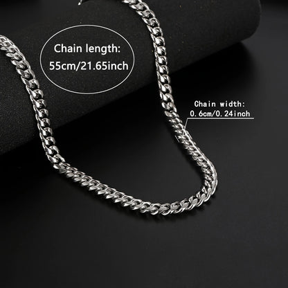 Cuban Chain Necklace - Gift for Him