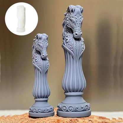 Wolf Howling Silicone Mold - Food Grade -40°C to +240°C