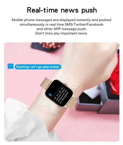 Smart Watch for Android - 1.44" Color Screen Bluetooth Call