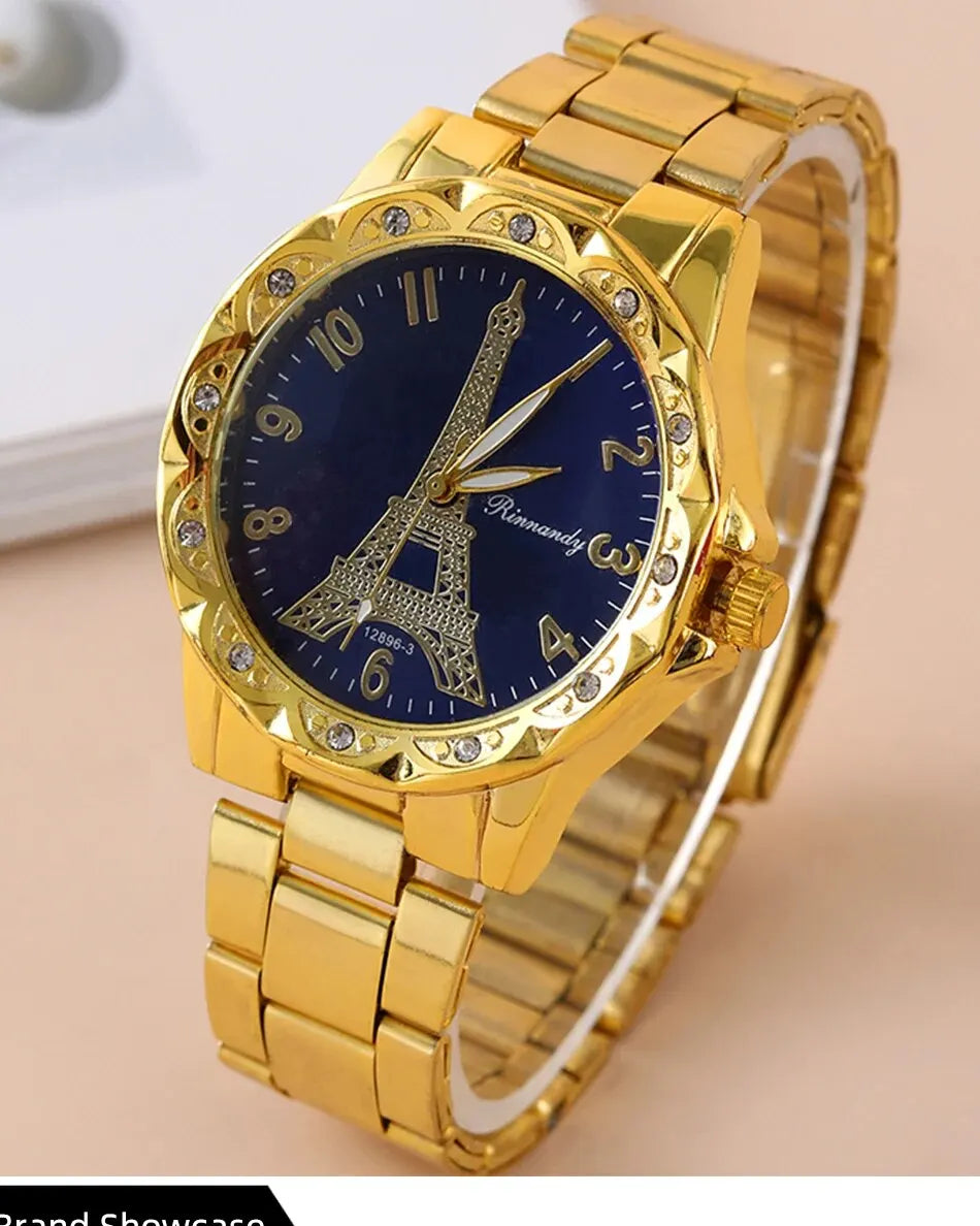 yolako Men's Stainless Steel Quartz Watch - Luminous, Auto Date, Calendar, Arabic Numeral, 42mm
