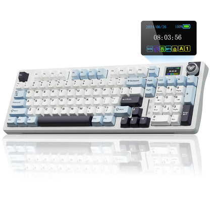 AULA S98pro Wireless Mechanical Keyboard - Gasket Mount, Hot-Swap, TFT Screen