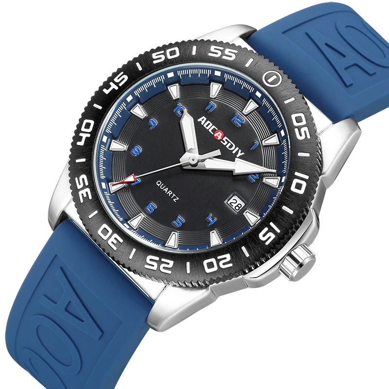 AOCASDIY Men’s Quartz Chronograph Sports Watch, Model A6023