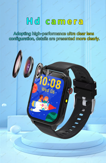 Kids Smart Watch - 1.83" Display 18 Games Sleep Monitor Camera