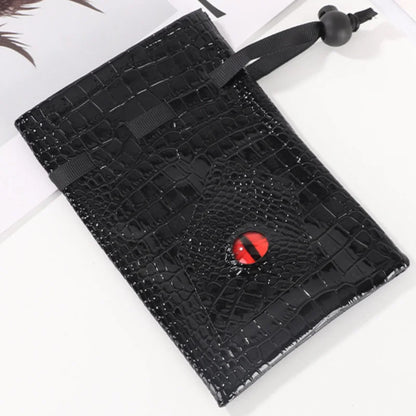 Large Velvet Dice Storage Bag with 8 Pockets for D&D and RPG Games