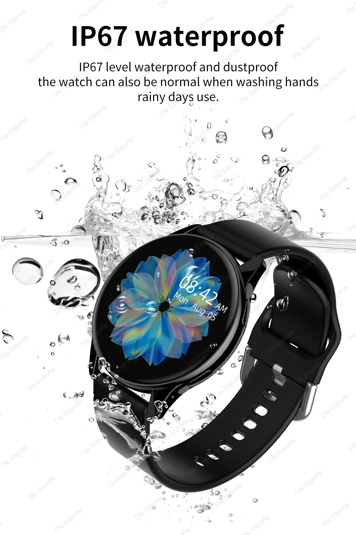 Women's Smart Watch 6 - Health Monitor Bluetooth Call Waterproof