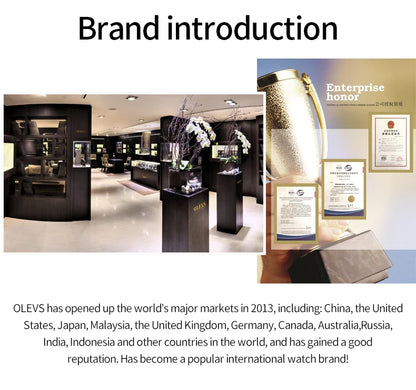 OLEVS 5869 Men's Watch - Ultra Thin 6.5mm, Minimalist, Leather Strap, Waterproof, Auto Date