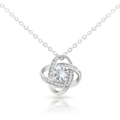 'To My Mom' Cubic Zirconia Pendant Necklace – Gift Box Included