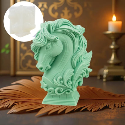 Wolf Howling Silicone Mold - Food Grade -40°C to +240°C
