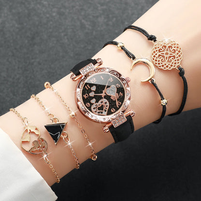 6-Piece Women’s Watch and Bracelet Set